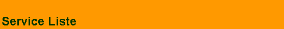 Cuadro de texto: Service Liste